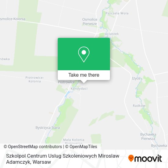 Карта Szkolpol Centrum Uslug Szkoleniowych Miroslaw Adamczyk