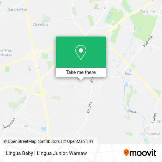 Lingua Baby i Lingua Junior map