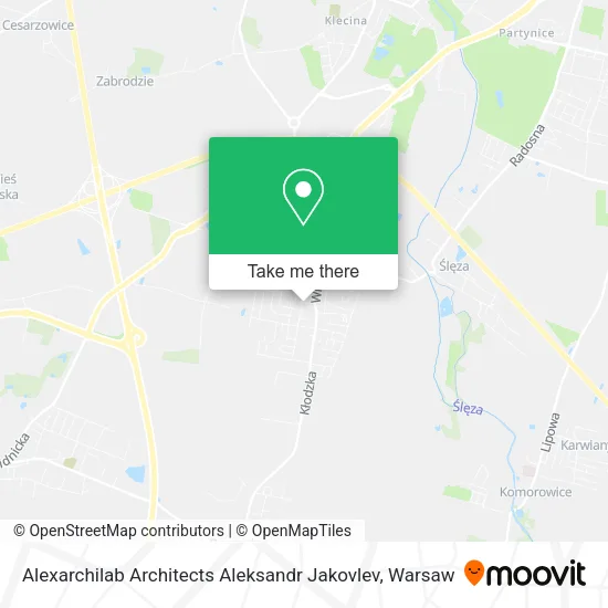 Карта Alexarchilab Architects Aleksandr Jakovlev