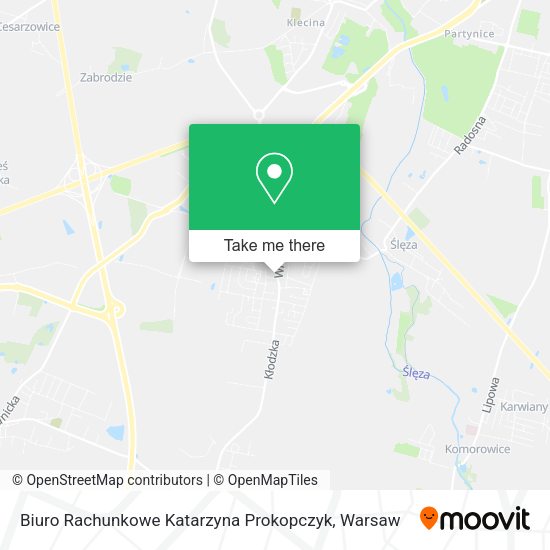 Biuro Rachunkowe Katarzyna Prokopczyk map