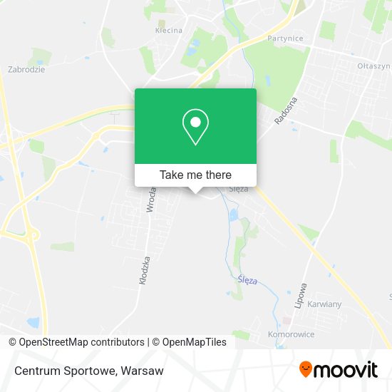 Centrum Sportowe map