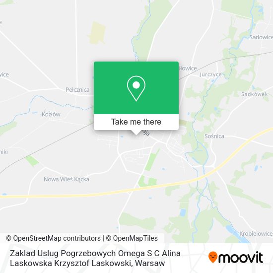 Zaklad Uslug Pogrzebowych Omega S C Alina Laskowska Krzysztof Laskowski map