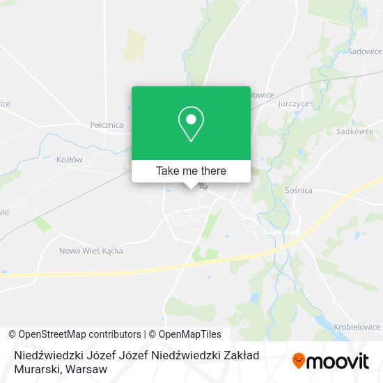 Niedźwiedzki Józef Józef Niedźwiedzki Zakład Murarski map