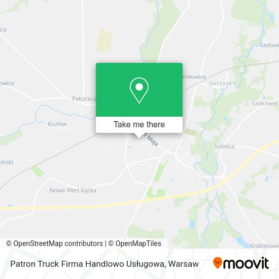 Карта Patron Truck Firma Handlowo Usługowa