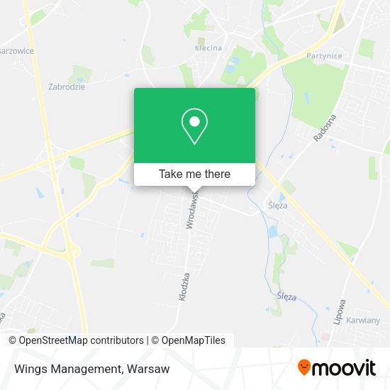 Wings Management map