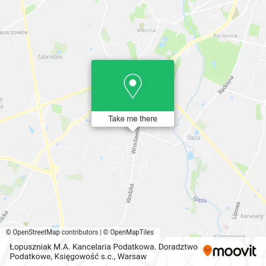 Łopuszniak M.A. Kancelaria Podatkowa. Doradztwo Podatkowe, Księgowość s.c. map