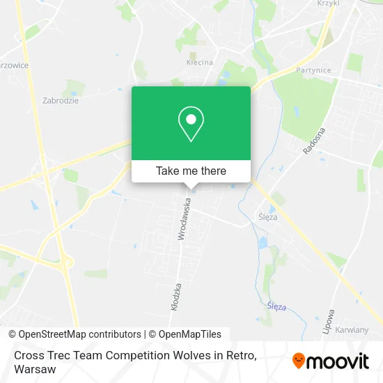 Карта Cross Trec Team Competition Wolves in Retro