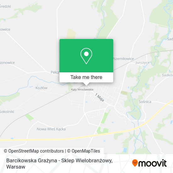 Barcikowska Grażyna - Sklep Wielobranżowy map