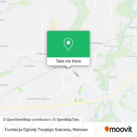 Карта Fundacja Ogrody Twojego Sukcesu