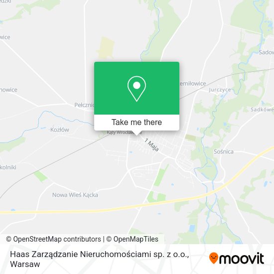 Haas Zarządzanie Nieruchomościami sp. z o.o. map