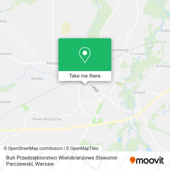 Buh Przedsiębiorstwo Wielobranżowe Sławomir Parczewski map