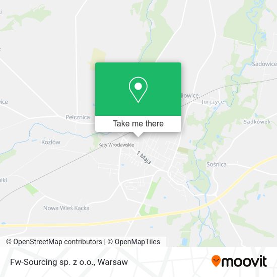Fw-Sourcing sp. z o.o. map
