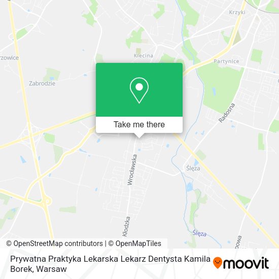 Prywatna Praktyka Lekarska Lekarz Dentysta Kamila Borek map