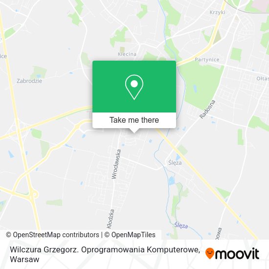 Wilczura Grzegorz. Oprogramowania Komputerowe map