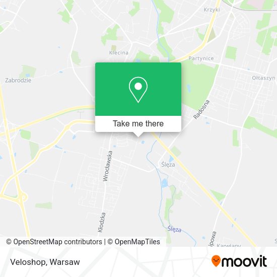 Veloshop map