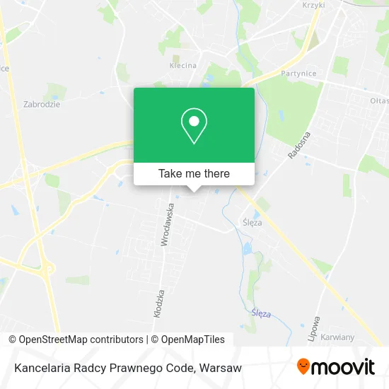 Карта Kancelaria Radcy Prawnego Code