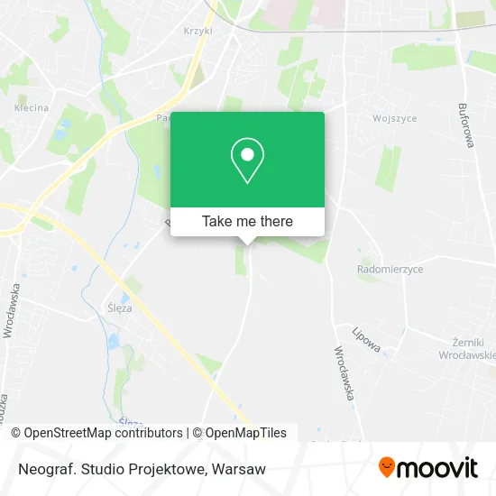 Карта Neograf. Studio Projektowe