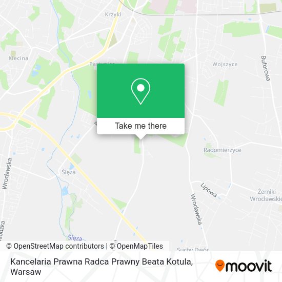 Kancelaria Prawna Radca Prawny Beata Kotula map