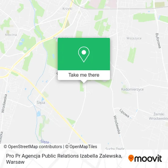 Pro Pr Agencja Public Relations Izabella Zalewska map