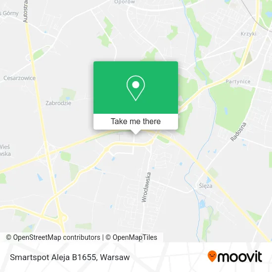 Карта Smartspot Aleja B1655