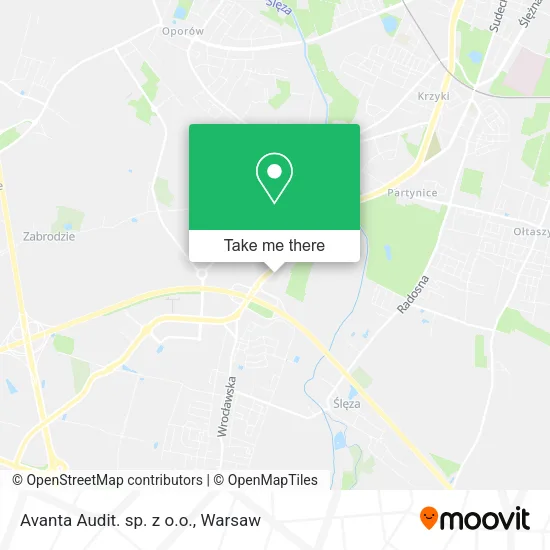 Карта Avanta Audit. sp. z o.o.