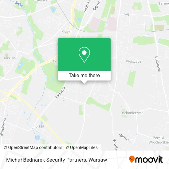 Карта Michał Bednarek Security Partners