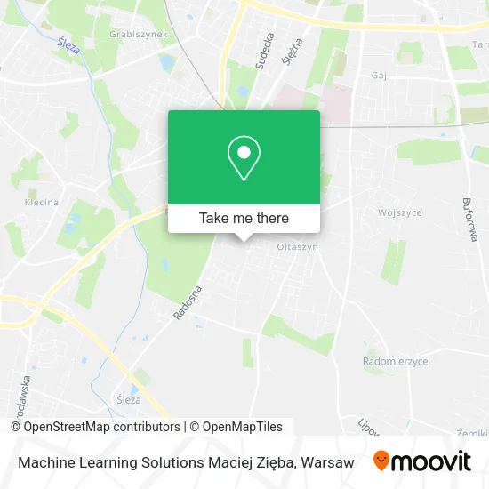 Карта Machine Learning Solutions Maciej Zięba