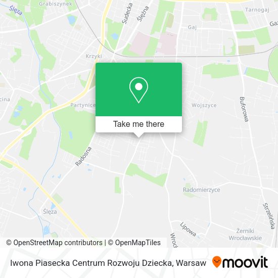 Iwona Piasecka Centrum Rozwoju Dziecka map