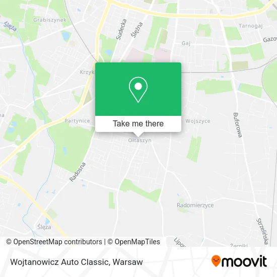 Карта Wojtanowicz Auto Classic