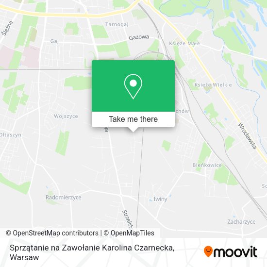 Sprzątanie na Zawołanie Karolina Czarnecka map