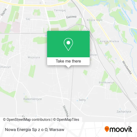 Карта Nowa Energia Sp z o O