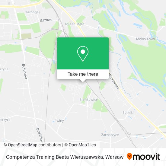 Competenza Training Beata Wieruszewska map