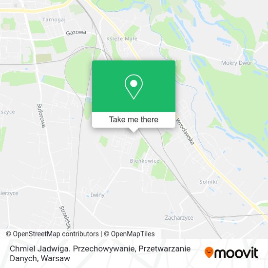 Chmiel Jadwiga. Przechowywanie, Przetwarzanie Danych map