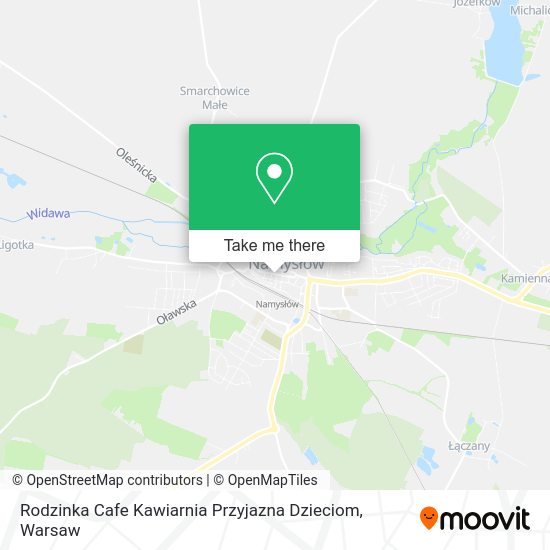 Rodzinka Cafe Kawiarnia Przyjazna Dzieciom map