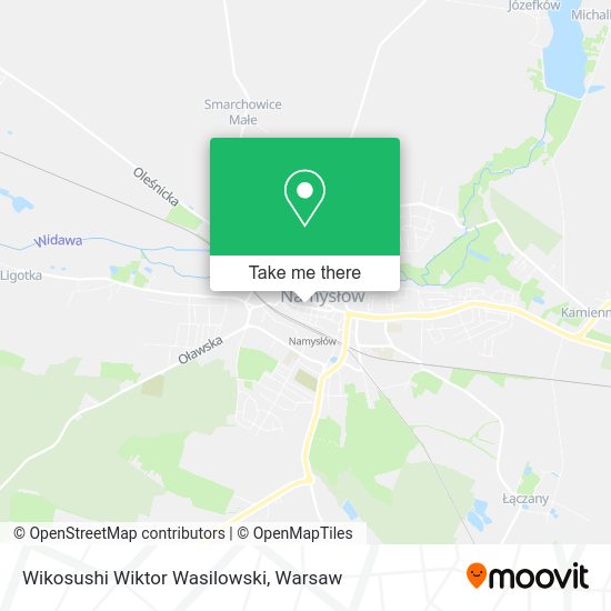 Wikosushi Wiktor Wasilowski map