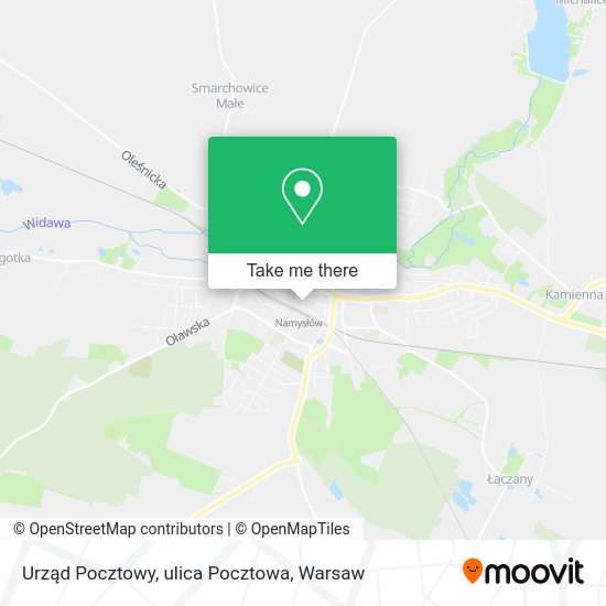 Urząd Pocztowy, ulica Pocztowa map