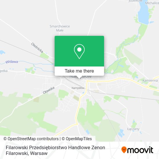 Filarowski Przedsiębiorstwo Handlowe Zenon Filarowski map