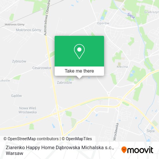 Ziarenko Happy Home Dąbrowska Michalska s.c. map