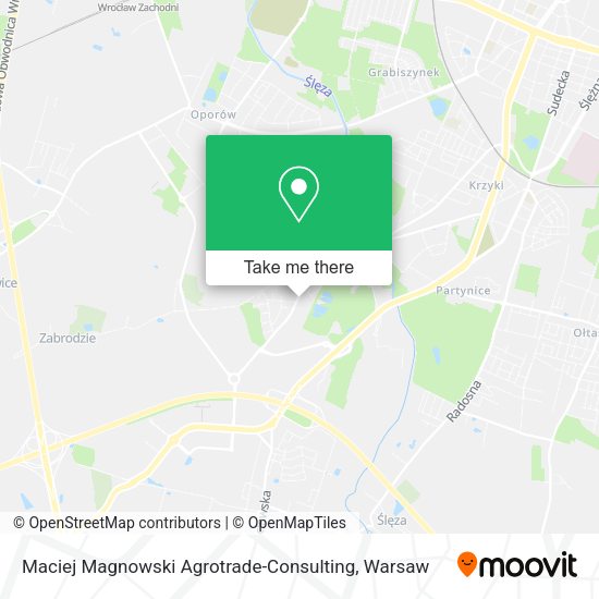 Maciej Magnowski Agrotrade-Consulting map