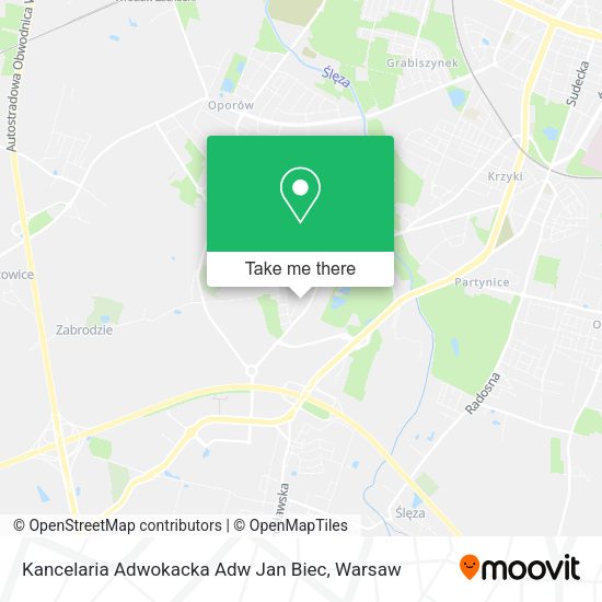 Kancelaria Adwokacka Adw Jan Biec map