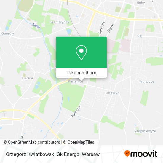 Grzegorz Kwiatkowski Gk Energo map