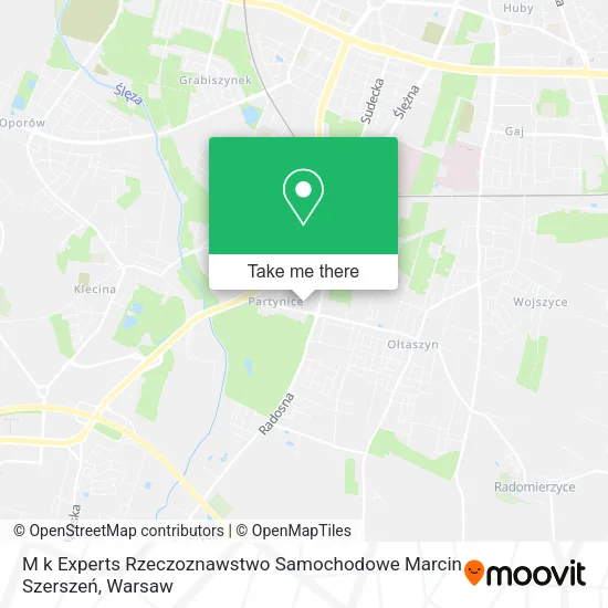 Карта M k Experts Rzeczoznawstwo Samochodowe Marcin Szerszeń