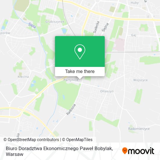 Biuro Doradztwa Ekonomicznego Paweł Bobylak map