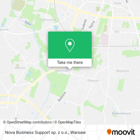 Nova Business Support sp. z o.o. map