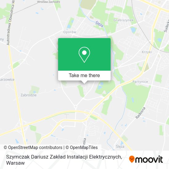 Szymczak Dariusz Zakład Instalacji Elektrycznych map