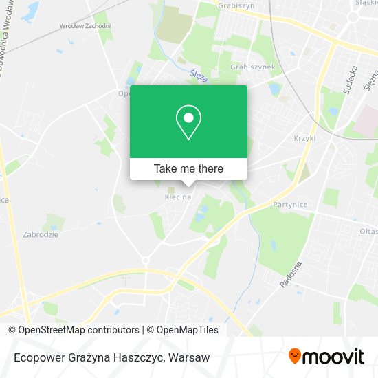 Ecopower Grażyna Haszczyc map