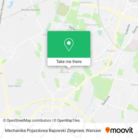 Карта Mechanika Pojazdowa Bajowski Zbigniew