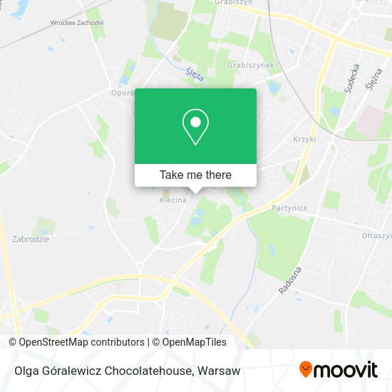 Olga Góralewicz Chocolatehouse map