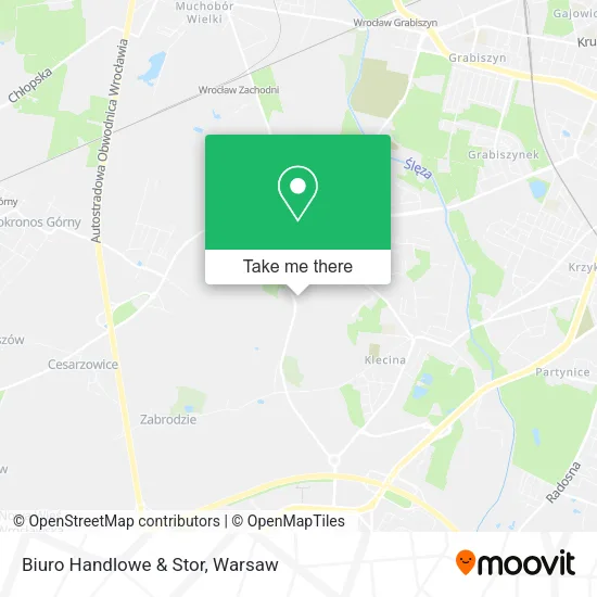 Карта Biuro Handlowe & Stor