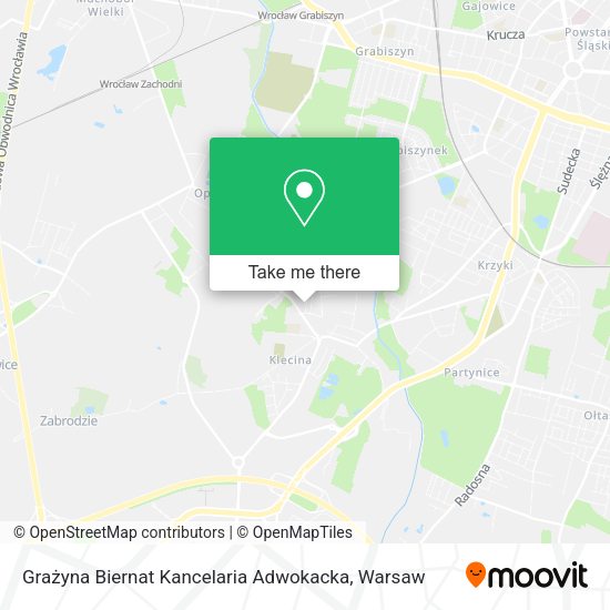 Grażyna Biernat Kancelaria Adwokacka map